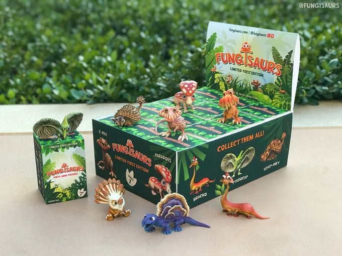 Fungisaurs AR Pet – Hatch, Scan and Raise Your Own Dinosaur-Mushroom Creature