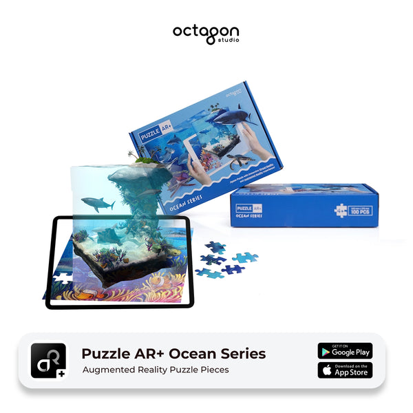Ocean AR+ augmented reality jigsaw puzzle
