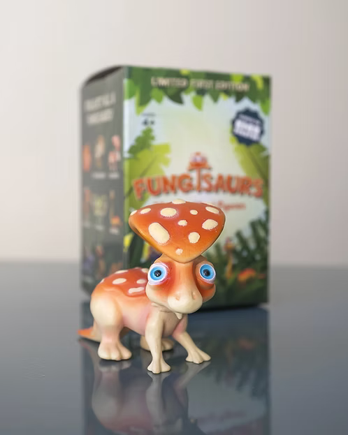 Fungisaurs AR Pet – Hatch, Scan and Raise Your Own Dinosaur-Mushroom Creature
